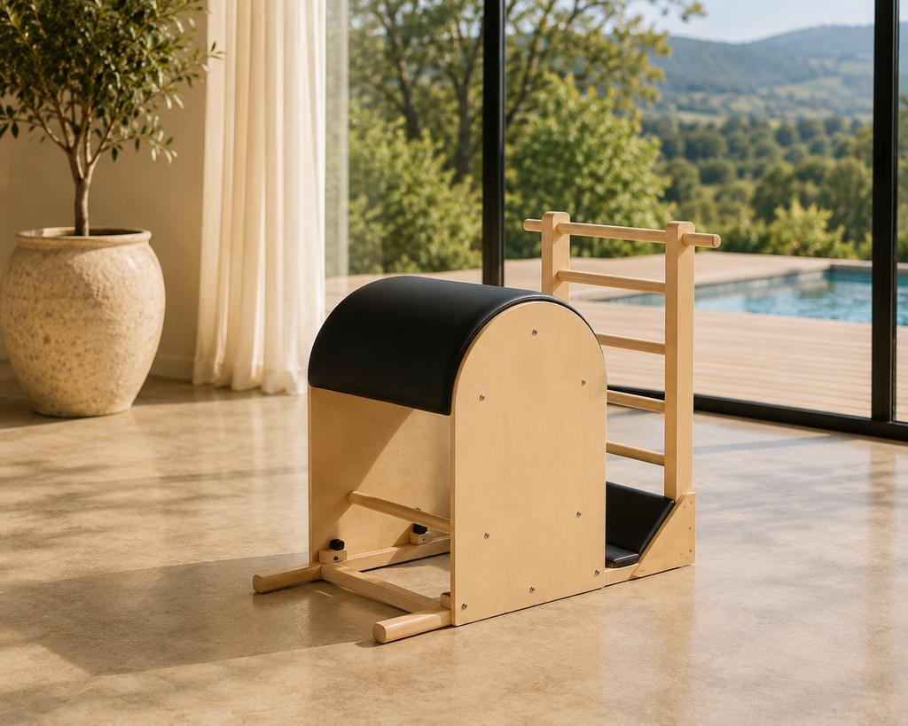 Collection Complète Pilates reformer maison pliable en bois