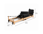Reformer Pilates Professionnel pliable en Bois – Performance, Stabilité et Design Premium | Pilatova