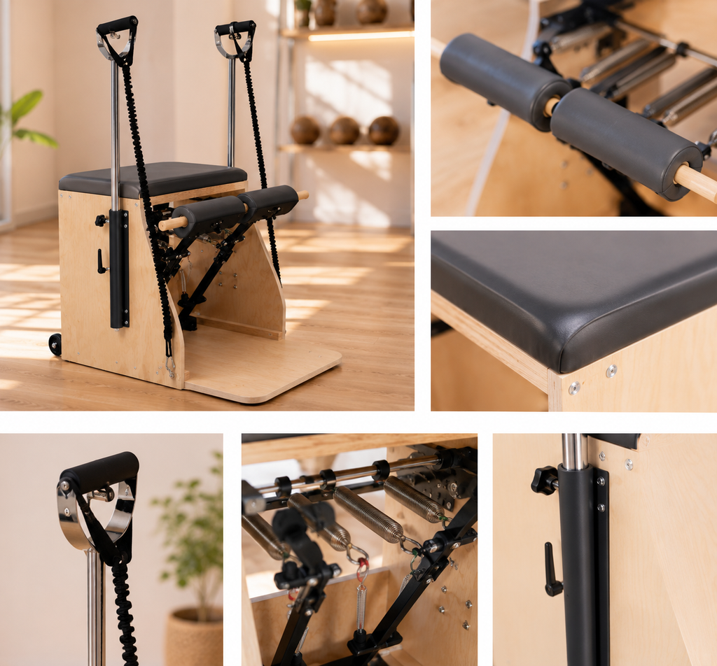 Chaise Pilates Wunda Chair Premium – Polyvalence, Force et Contrôle | Pilatova