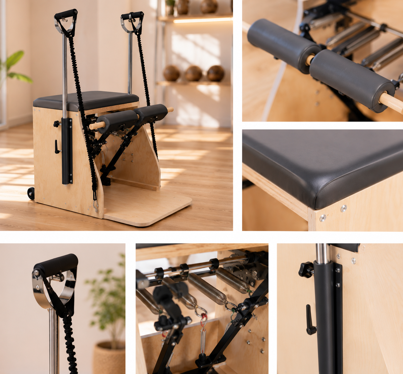 Chaise Pilates Wunda Chair Premium – Polyvalence, Force et Contrôle | Pilatova