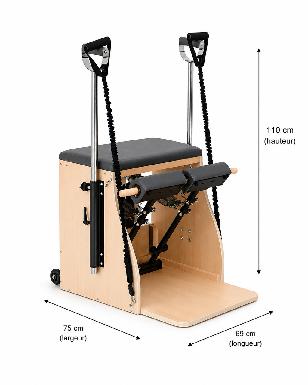 Chaise Pilates Wunda Chair Premium – Polyvalence, Force et Contrôle | Pilatova